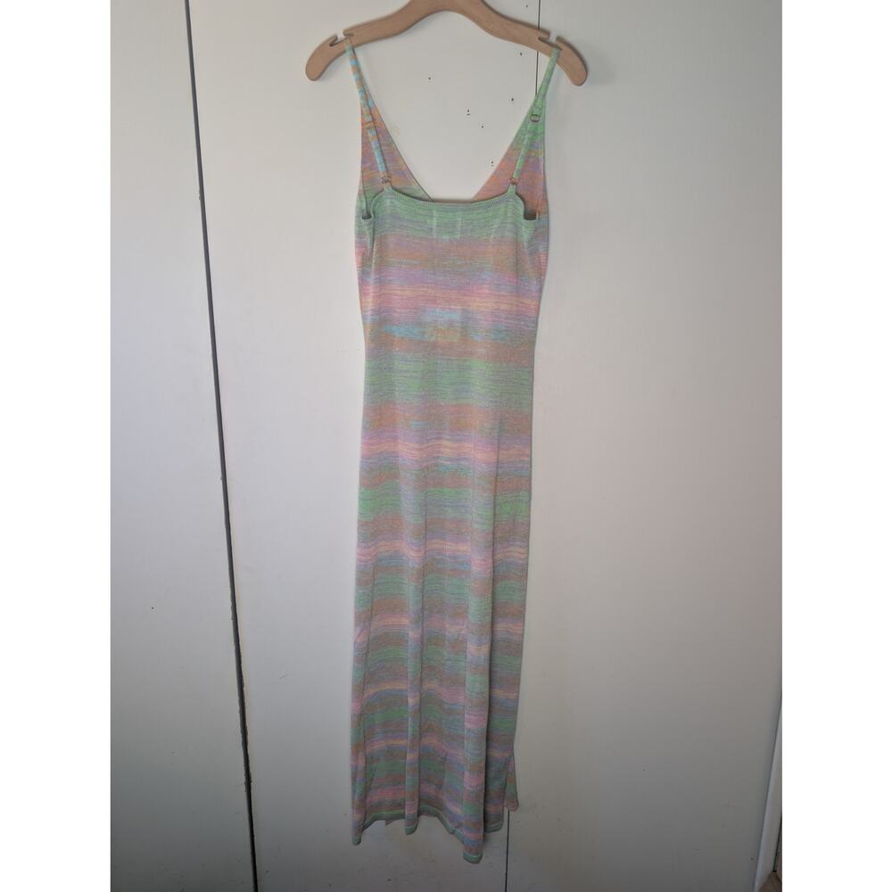 Lily Sidonio Multi Colored Maxi Dress XS